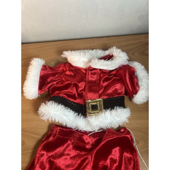 Build A Bear Santa Claus Outfit 2 Pc - Picture 2 of 7